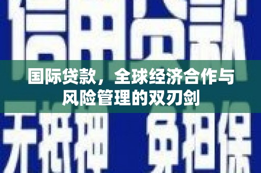 钟山国际贷款，全球经济合作与风险管理的双刃剑