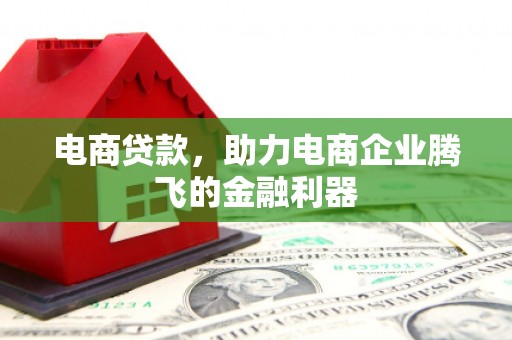 上林电商贷款，助力电商企业腾飞的金融利器