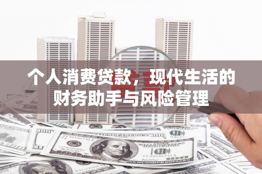 商州个人消费贷款，现代生活的财务助手与风险管理
