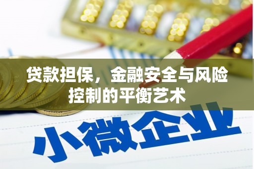 邯郸贷款担保，金融安全与风险控制的平衡艺术