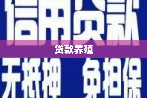 新华贷款养殖