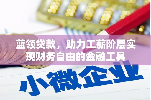 遂昌蓝领贷款，助力工薪阶层实现财务自由的金融工具