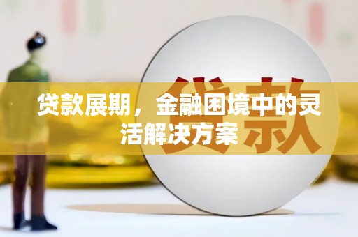 盐津贷款展期，金融困境中的灵活解决方案