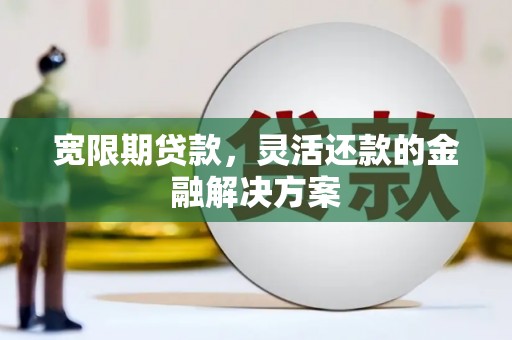 柳南宽限期贷款，灵活还款的金融解决方案