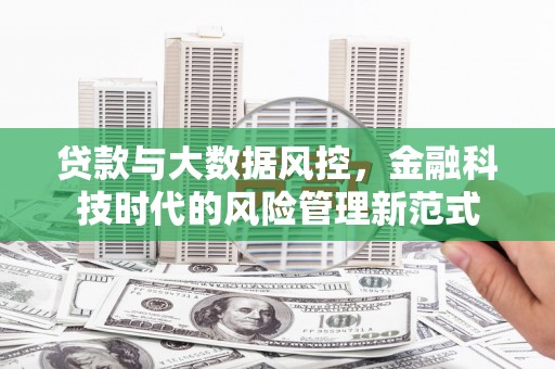 克山贷款与大数据风控，金融科技时代的风险管理新范式