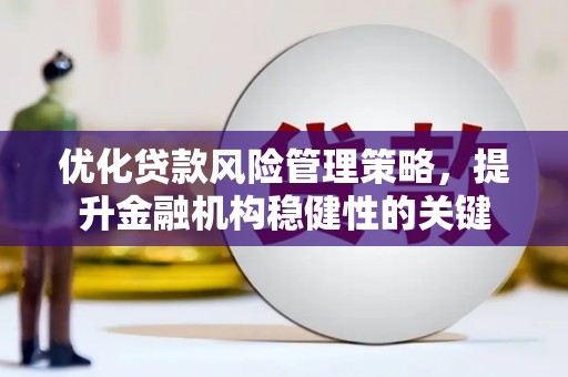 尖扎优化贷款风险管理策略，提升金融机构稳健性的关键