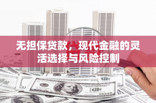 宝兴无担保贷款，现代金融的灵活选择与风险控制