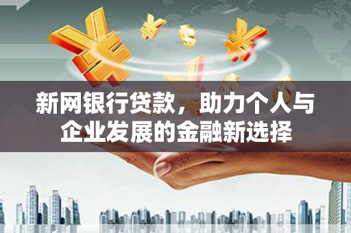 山西新网银行贷款，助力个人与企业发展的金融新选择