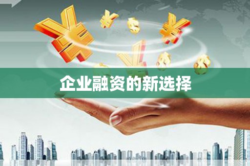 乐亭企业融资的新选择