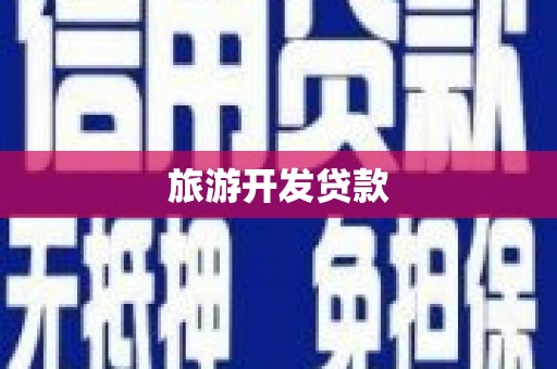卑南旅游开发贷款
